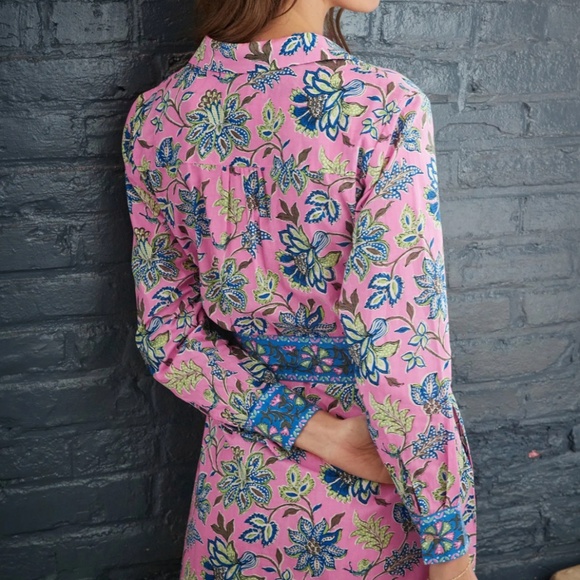 Printfresh Monaco Dress | Gardenscape - Pink Palace - Picture 2 of 3